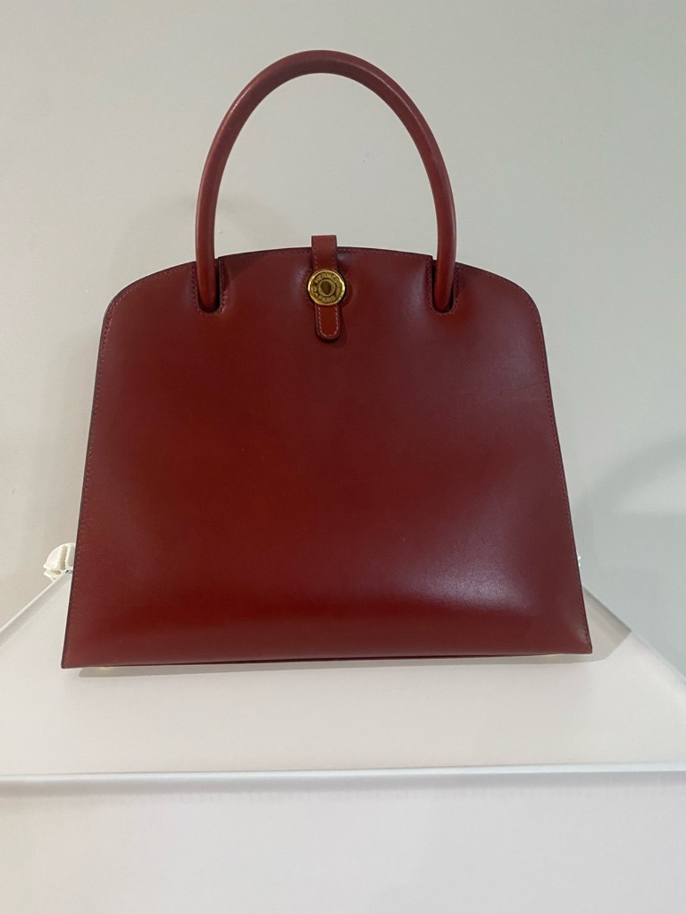 Hermes Dalvy Box Leather Bag